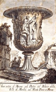 Deux vases anciens - Pier Leone Ghezzi